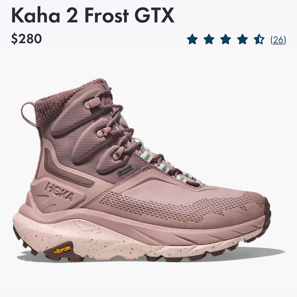 Hoka Kaha 2 Frost GTX - Mauve Winter Boots